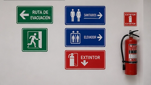 SEÑALETICA DE SEGURIDAD Y ORIENTACION